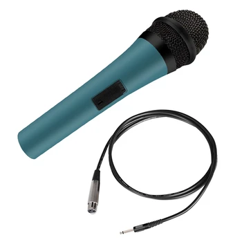 Динамический микрофон Профессиональный проводной динамический микрофон Голосовой микрофон для исполнения вокальной музыки