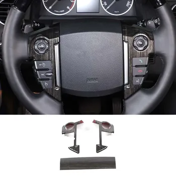 для Land Rover Discovery 4 2010-2016 Автомобильный руль декоративная рамка наклейка ABS GPS Screen Под панелью Крышка Аксессуары